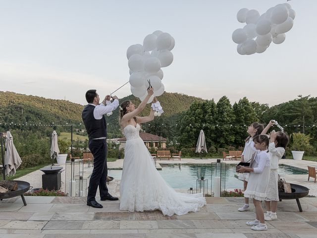 Il matrimonio di Davide e Giulia a Trescore Balneario, Bergamo 56