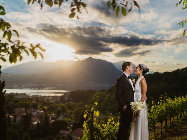 Il matrimonio di James e Kellen a Calolziocorte, Lecco 79