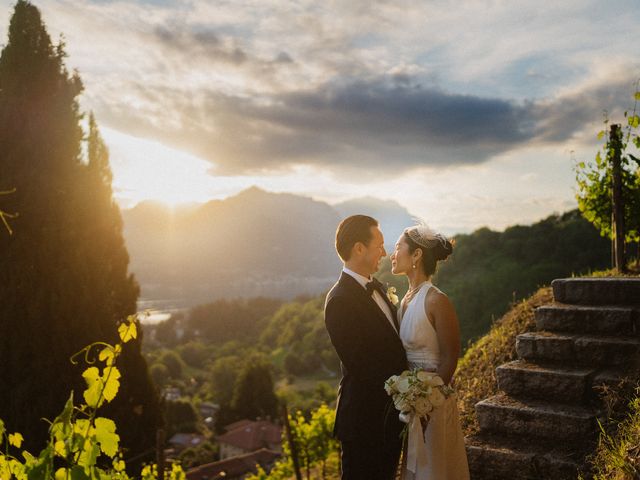 Il matrimonio di James e Kellen a Calolziocorte, Lecco 81