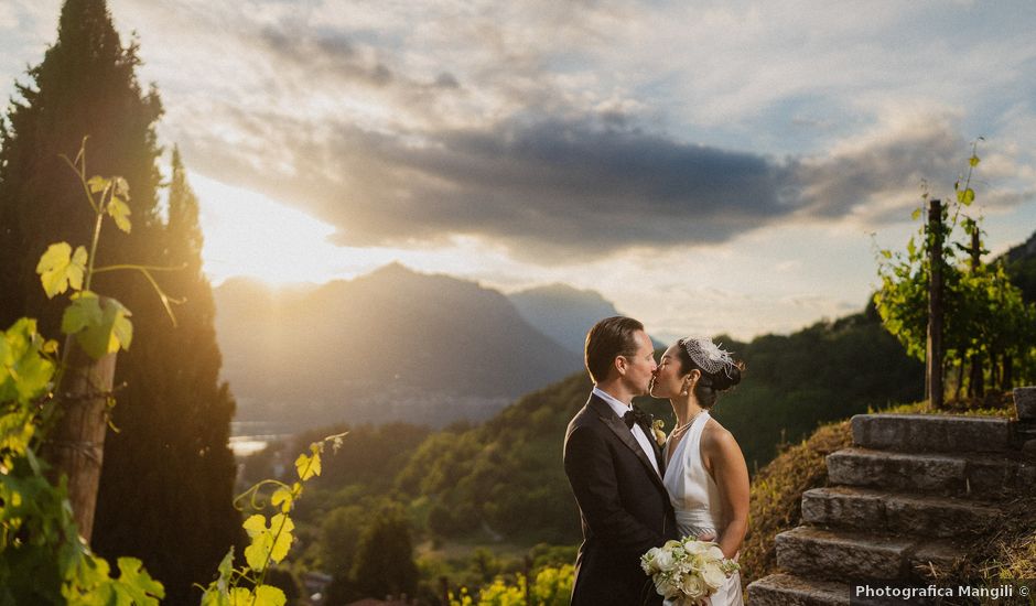 Il matrimonio di James e Kellen a Calolziocorte, Lecco