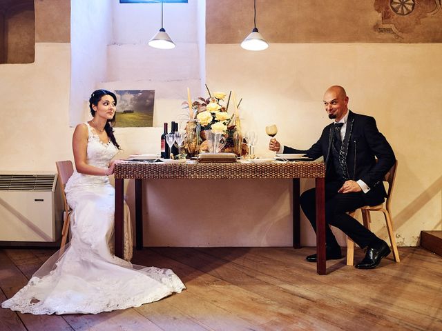 Il matrimonio di Lorenzo e Serena a Asciano, Siena 28