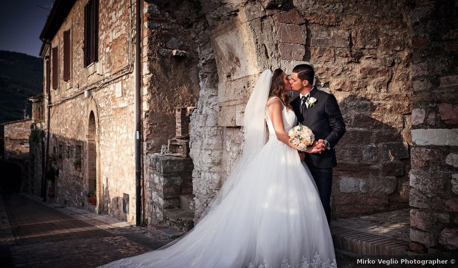 Il matrimonio di Mirko e Elisa a Trevi, Perugia