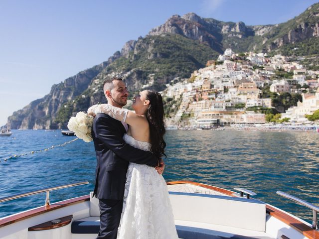 Il matrimonio di Rosa e Simone a Positano, Salerno 149