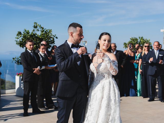 Il matrimonio di Rosa e Simone a Positano, Salerno 281