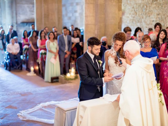 Il matrimonio di Flavio e Rossella a Monteriggioni, Siena 20
