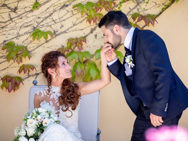 Il matrimonio di Flavio e Rossella a Monteriggioni, Siena 35