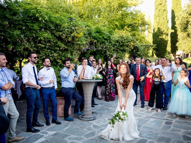 Il matrimonio di Flavio e Rossella a Monteriggioni, Siena 45