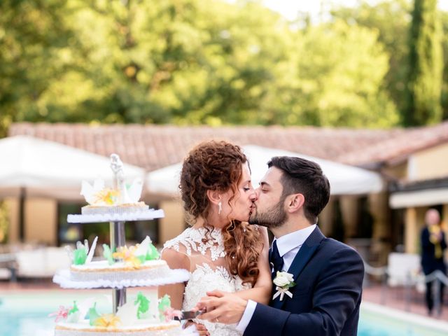 Il matrimonio di Flavio e Rossella a Monteriggioni, Siena 47