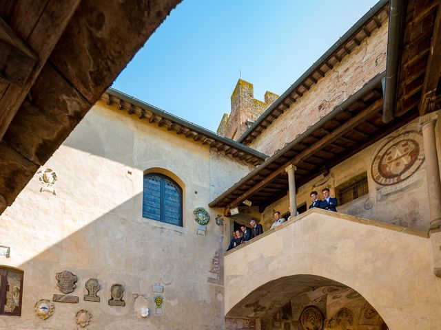 Il matrimonio di Christophe e Marie a Certaldo, Firenze 54