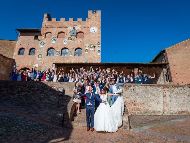 Il matrimonio di Christophe e Marie a Certaldo, Firenze 65