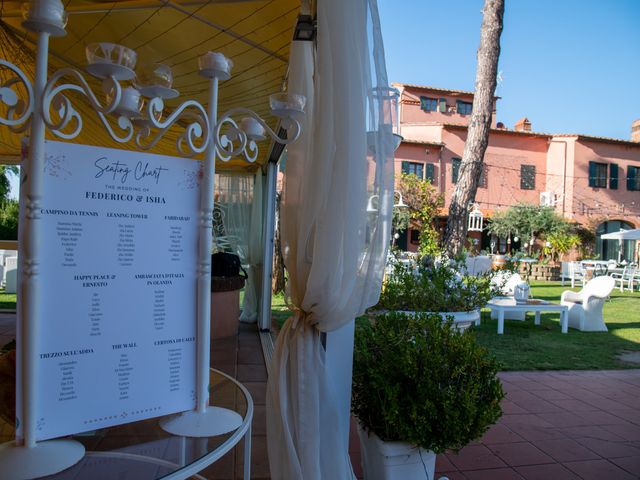 Il matrimonio di Federico e Isha a San Giuliano Terme, Pisa 4