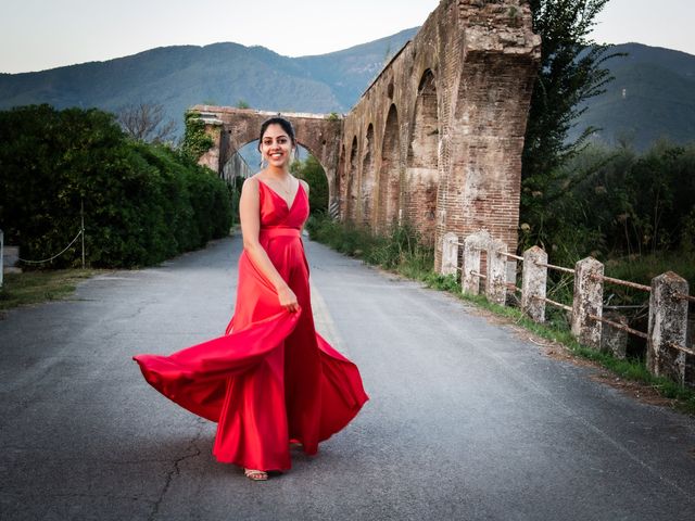 Il matrimonio di Federico e Isha a San Giuliano Terme, Pisa 11