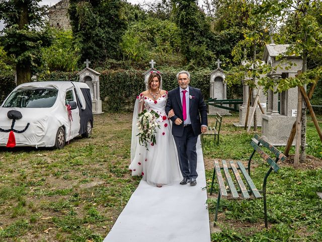 Il matrimonio di Dario e Elisa a Moncrivello, Vercelli 146