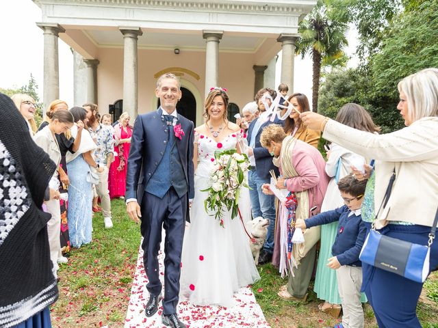 Il matrimonio di Dario e Elisa a Moncrivello, Vercelli 262