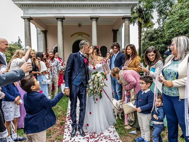 Il matrimonio di Dario e Elisa a Moncrivello, Vercelli 265