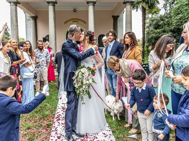 Il matrimonio di Dario e Elisa a Moncrivello, Vercelli 266