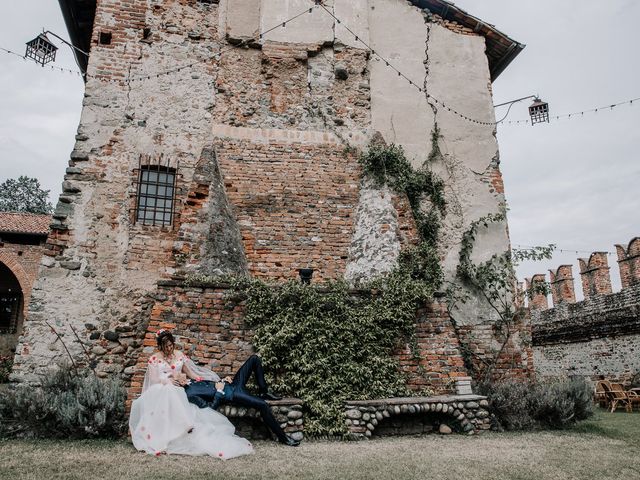 Il matrimonio di Dario e Elisa a Moncrivello, Vercelli 299