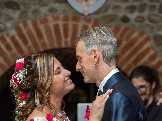 Il matrimonio di Dario e Elisa a Moncrivello, Vercelli 327