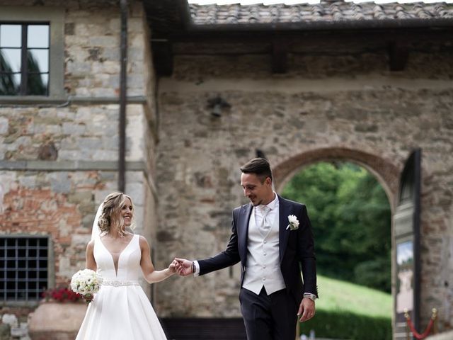 Il matrimonio di Osval e Elena a Gaiole in Chianti, Siena 3