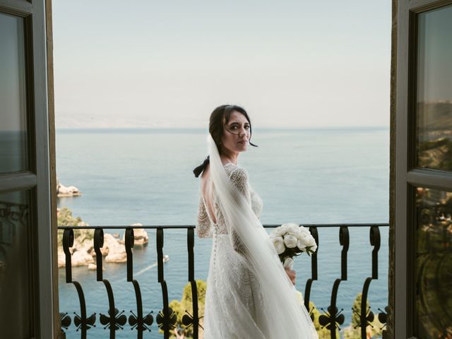 Il matrimonio di Fabio e Giuliana a Taormina, Messina 20