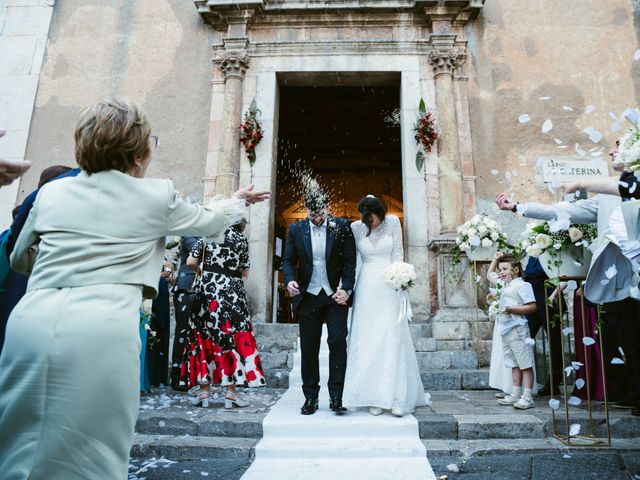 Il matrimonio di Fabio e Giuliana a Taormina, Messina 40