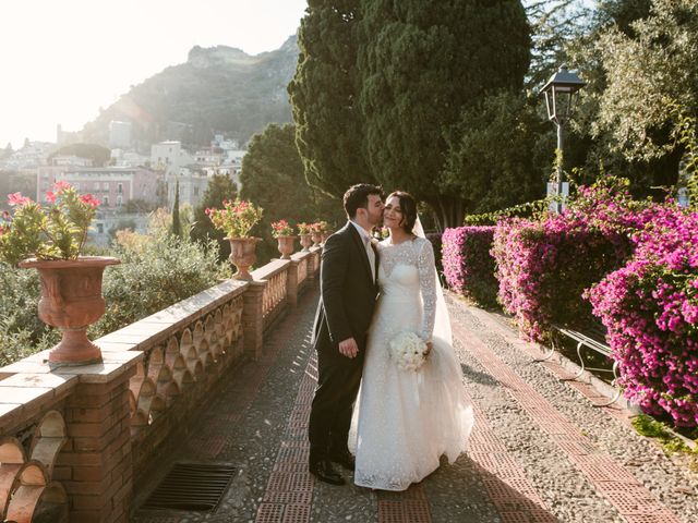 Il matrimonio di Fabio e Giuliana a Taormina, Messina 45