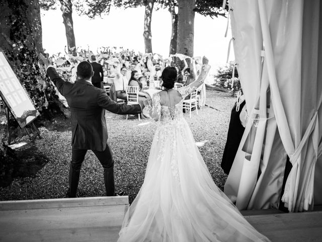Il matrimonio di Filippo e Elisa a Civenna, Como 47