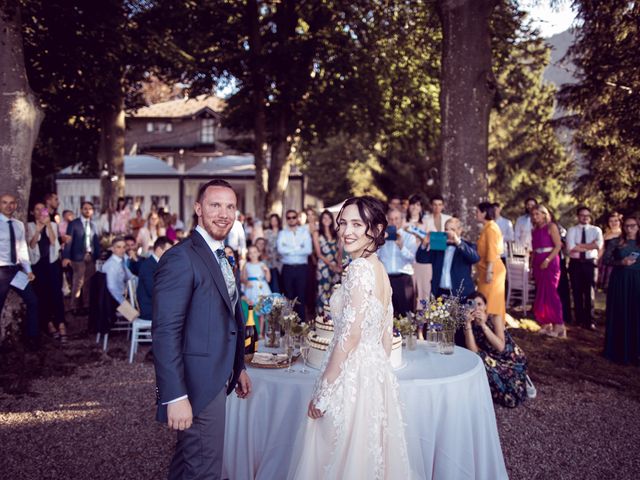 Il matrimonio di Filippo e Elisa a Civenna, Como 59