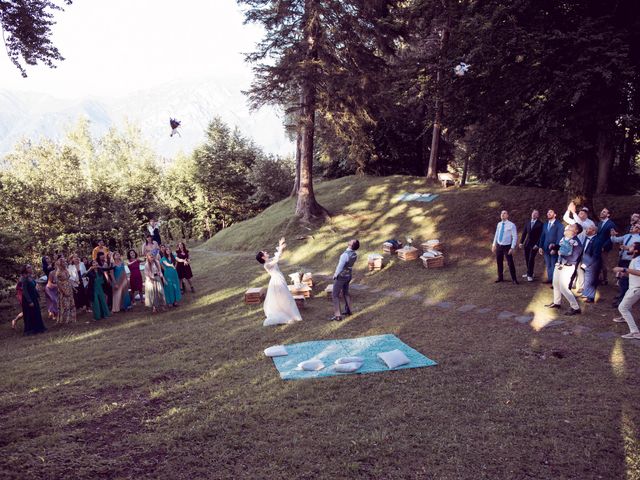 Il matrimonio di Filippo e Elisa a Civenna, Como 60