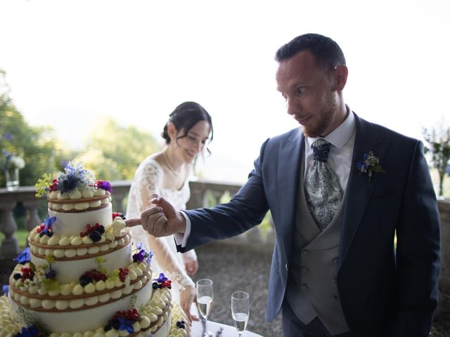 Il matrimonio di Filippo e Elisa a Civenna, Como 54