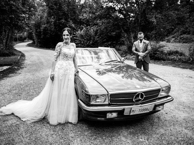 Il matrimonio di Filippo e Elisa a Civenna, Como 21
