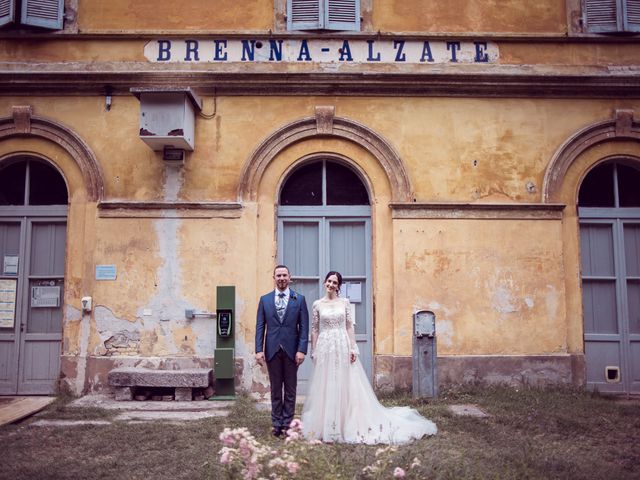 Il matrimonio di Filippo e Elisa a Civenna, Como 22