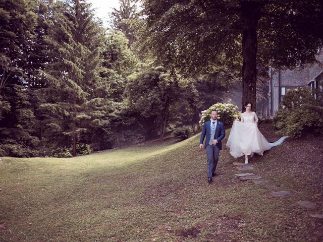 Il matrimonio di Filippo e Elisa a Civenna, Como 43