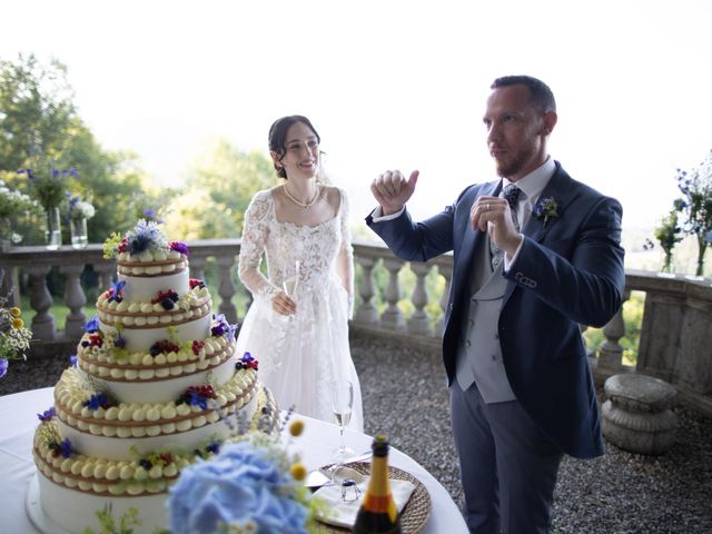 Il matrimonio di Filippo e Elisa a Civenna, Como 57