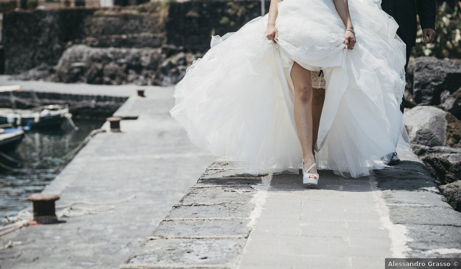 Il matrimonio di Elisa e Salvo a Riposto, Catania