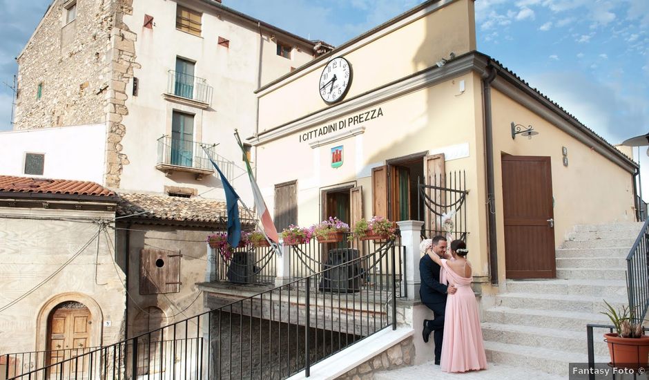 Il matrimonio di Andrea e Martina a Prezza, L'Aquila