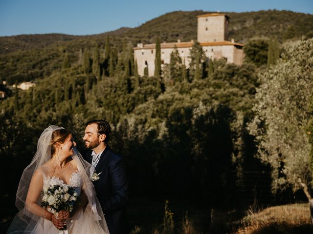 Il matrimonio di Francesco e Veronica a Greve in Chianti, Firenze 1