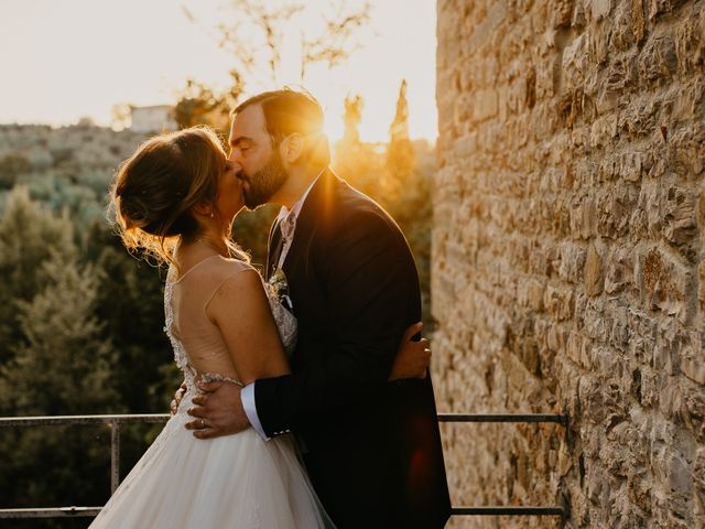 Il matrimonio di Francesco e Veronica a Greve in Chianti, Firenze 92