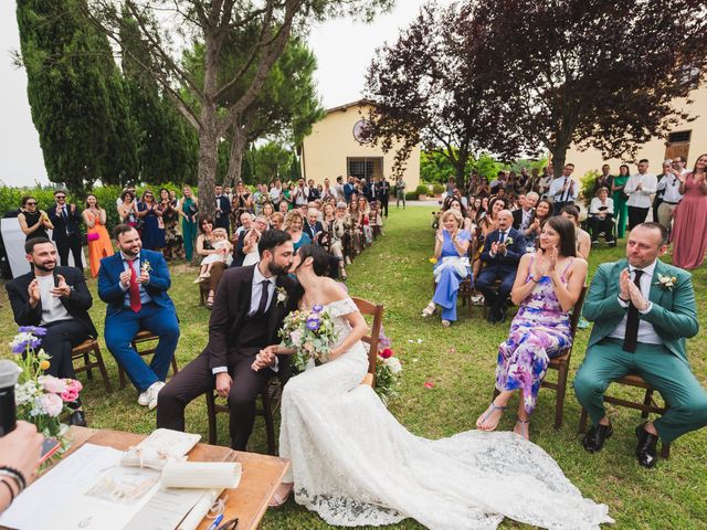 Il matrimonio di Giacomo e Benedetta a Vinci, Firenze 61