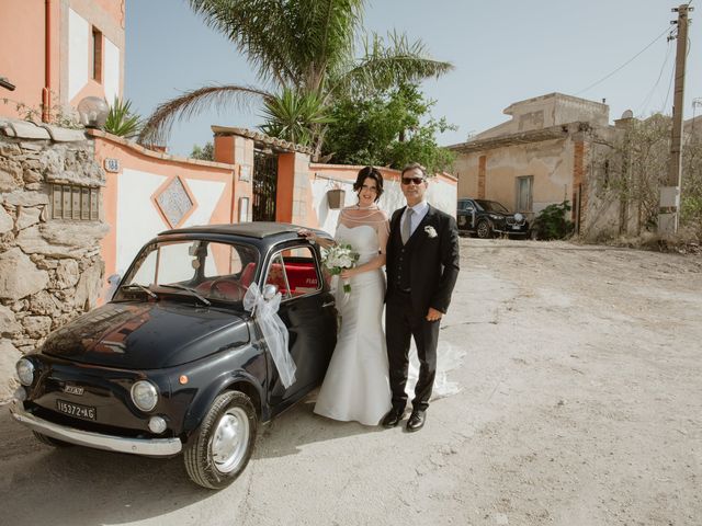 Il matrimonio di Ferdinando e Denise a Salemi, Trapani 65