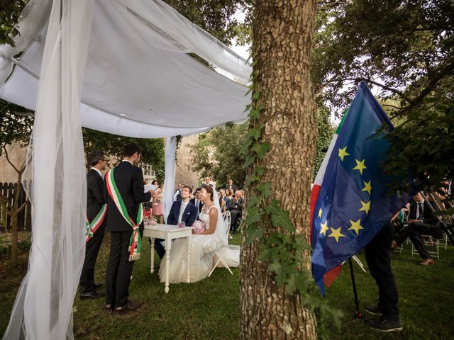 Il matrimonio di Sergio e Federica a Ceri, Roma 64