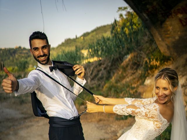 Il matrimonio di Serena e Filippo a Cupramontana, Ancona 33