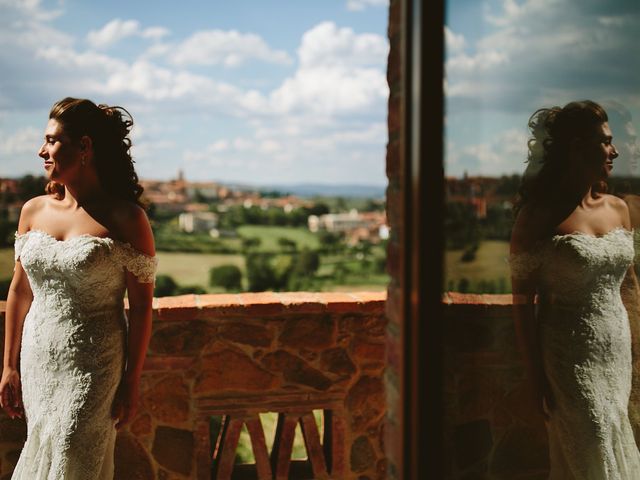 Il matrimonio di Mirco e Antonella a Pienza, Siena 12