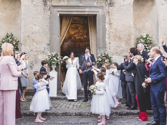 Il matrimonio di Ferdinando e Sara a Trevignano Romano, Roma 89