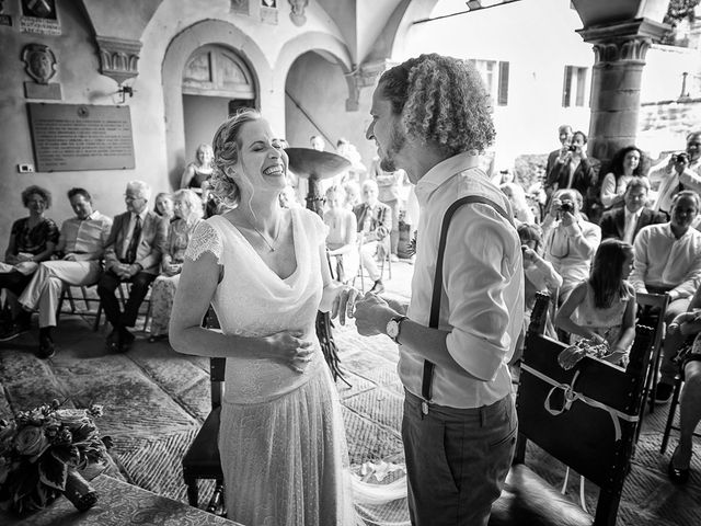 Il matrimonio di Robbin e Giulia a Radda in Chianti, Siena 34