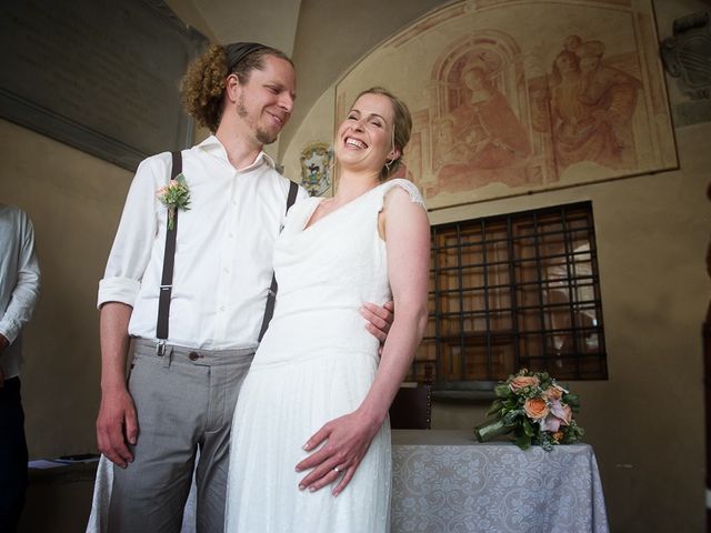 Il matrimonio di Robbin e Giulia a Radda in Chianti, Siena 40