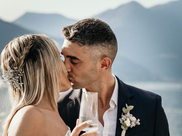 Il matrimonio di Federico e Rossella a Luino, Varese 8