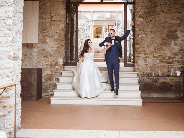 Il matrimonio di Nicola e Giulia a Rodengo-Saiano, Brescia 79