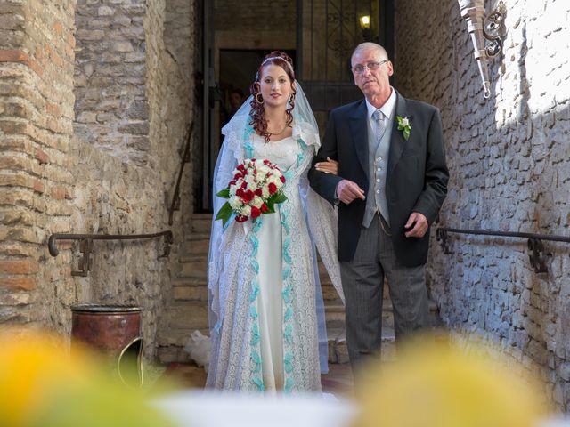 Il matrimonio di Fabio e Serena a Nerola, Roma 17