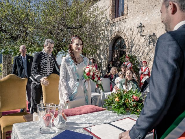 Il matrimonio di Fabio e Serena a Nerola, Roma 23